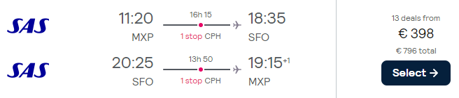 San Francisco iz Italije za 398 € - letovi4you